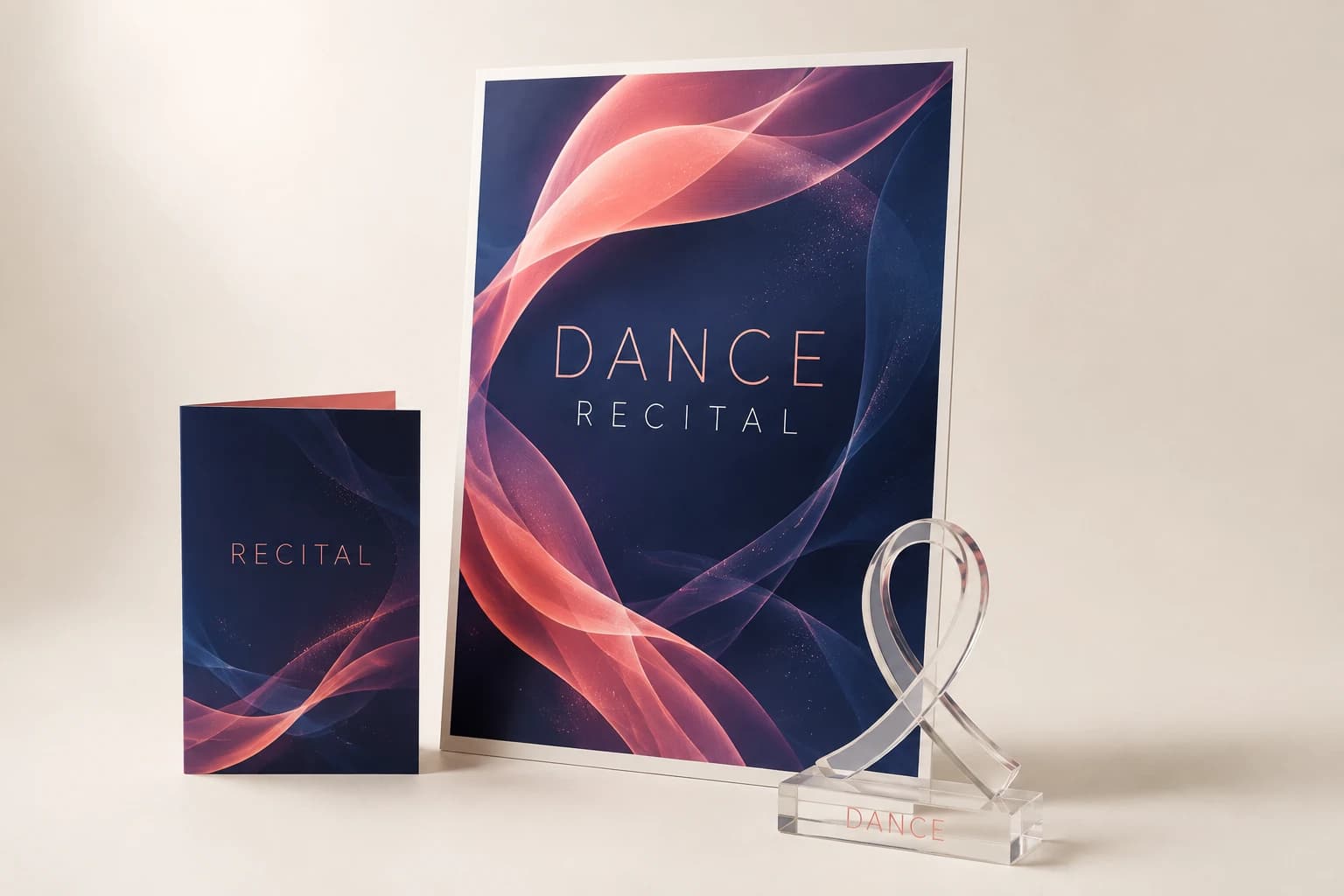 Full-Color Dance Event Poster Package original design concept